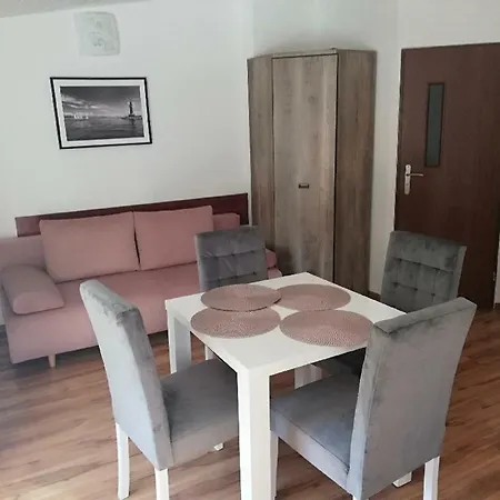 Ferienwohnung Ustecka Przystan Stolpmünde Exterior foto