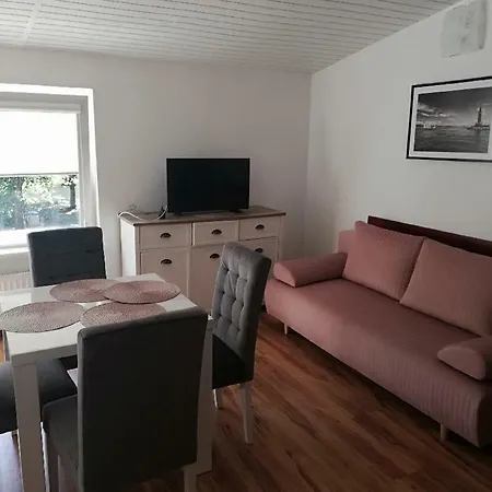 Ferienwohnung Ustecka Przystan Stolpmünde Exterior foto