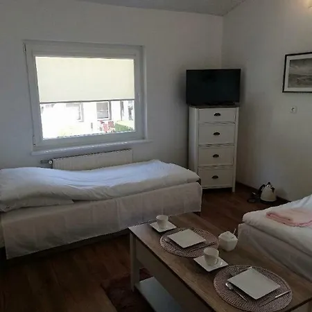 Ferienwohnung Ustecka Przystan Stolpmünde Exterior foto