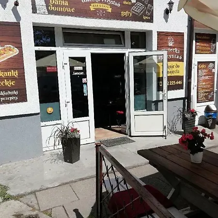 Ferienwohnung Ustecka Przystan Stolpmünde Exterior foto